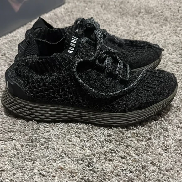 NOBULL Women’s Black Knit Sneakers - Picture 2 of 3